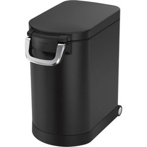 Simplehuman Kontejner na suché krmivo s pojistkou 25 l, černá mat, 25 l obraz