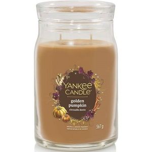 Yankee Candle Vonná svíčka velká Signature Golden Pumpkin, 567 g, L obraz