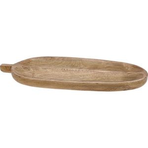 Dekroační podnos ve tvaru listu Mango, 40 x 18 cm obraz