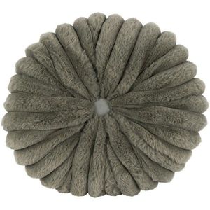 Polštářek Flower šedá, pr. 38 cm obraz