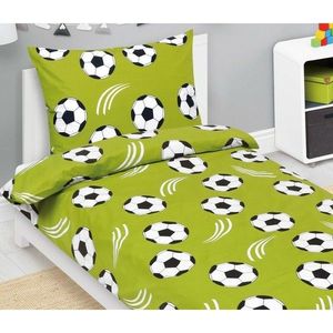 Bellatex Bavlněné povlečení Junior Fotbal, 140 x 200 cm, 70 x 90 cm obraz