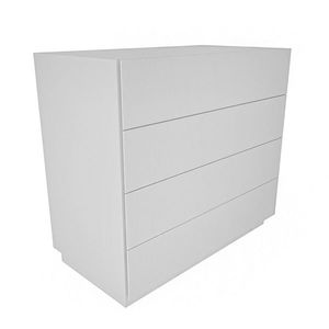Komoda Lines White obraz