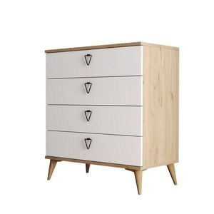 Komoda Versa White and Oak obraz