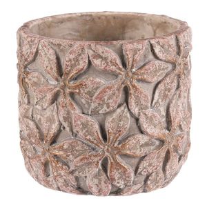 Betonový obal na květináč Flower M, 15 x 15 x 13 cm, pr. 15 cm obraz