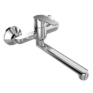 Mereo Dřezová nástěnná baterie, Zuna, 150 mm, s ramínkem plochým rovným 160 mm, chrom CB30202Z obraz