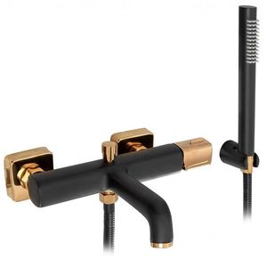REA Vanová baterie 150mm Salto černozlatá REA-B6352 obraz