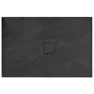 REA Sprchová vanička Stone 90x120x4 černá REA-K9603 obraz