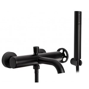 REA Vanová baterie 150mm VERTIGO BLACK MAT ČERNÁ REA-B9669 obraz