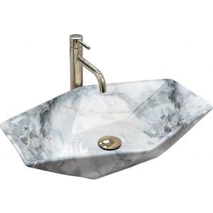 REA Umyvadlo na desku Vegas Granit Shiny REA-U5602 obraz