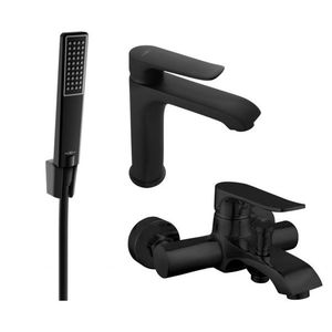 MEXEN/S Pecos R72 vana set, černá 72703R72-70 72703R72-70 obraz