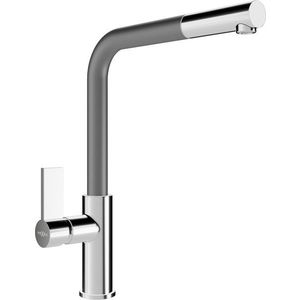 MEXEN Flora dřezová baterie chrom / šedá 670401-06 obraz