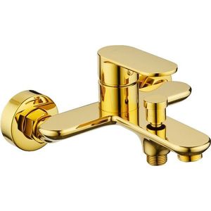 MEXEN Milo vanová baterie gold 71330-50 obraz