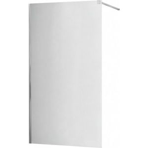 MEXEN/S KIOTO Sprchová zástěna WALK-IN 100x200 cm 8 mm, chrom, zrcadlové sklo 800-100-101-01-50 obraz