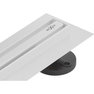 MEXEN Flat 360 Slim odtokový žlab otočný 110 cm bílá 1241110 obraz
