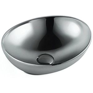 MEXEN ELZA umyvadlo na desku 40x33 cm Silver 21014087 obraz