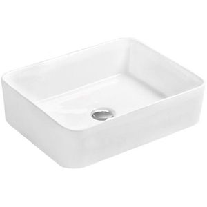 MEXEN CATIA umyvadlo na desku 48x37 cm bílá 21314800 obraz