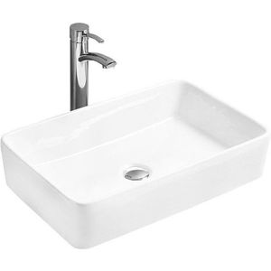 MEXEN CATIA umyvadlo na desku 61x41cm bílá 21316100 obraz