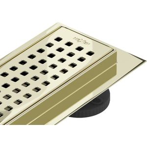 MEXEN/S Flat M08 odtokový žlab 60 cm zlatý 1525060-15 obraz