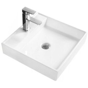 MEXEN Blanca umyvadlo na desku 44x44 cm bílá 21624400 obraz