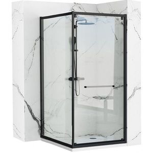REA Sprchový kout Space In 80x100 černá REA-6799 obraz