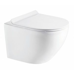 OLSEN SPA Závěsné WC ARCO RIMLESS se sedátkem Soft-close OLKLT046E obraz
