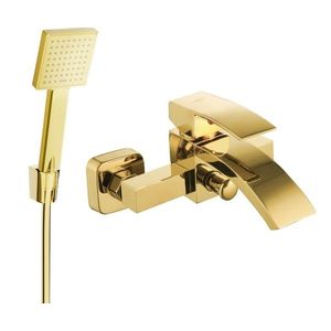MEXEN/S Libra R45 vanová baterie s příslušenstvím, zlato 74513R45-50 obraz