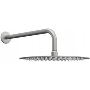 MEXEN/S Slim sprchová hlavice déšť 25 cm + sprchové rameno, grafit 79225211-66 obraz
