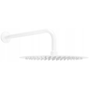 MEXEN/S Slim sprchová hlavice déšť 30 cm + sprchové rameno, bílá 79230211-20 obraz