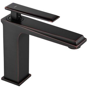 REA Umyvadlová baterie Romano Old Black/černá nízká REA-B9900 obraz
