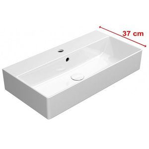 GSI KUBE X keramické umyvadlo 70x37cm, bílá ExtraGlaze 9455111 obraz