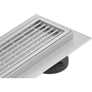 MEXEN/S Flat 360° M33 odtokový žlab otočný 100, nerez 1033100-40 obraz