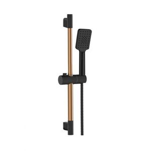 INVENA Sprchový set MIDNIGHT černá/zlato AU-35-014-S obraz