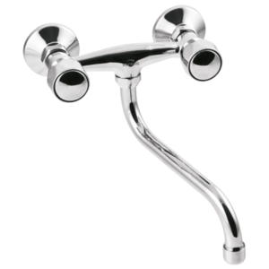 INVENA Umyvadlová/dřezová baterie MODENA, 25cm otočný výtok typu S BC-12-F0S-L obraz