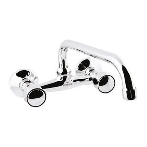 INVENA Umyvadlová/dřezová baterie MODENA, 20cm otočný výtok typu U BC-14-F0S-L obraz