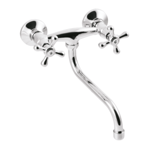 INVENA Umyvadlová/ dřezová baterie ROMA, 25cm, otočný výtok typu S BC-22-00S-L obraz
