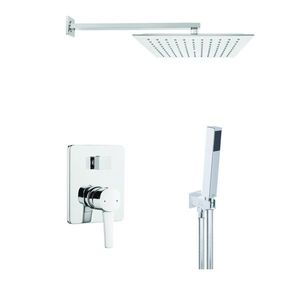 INVENA Podomítkový set GLAMOUR chrom TREND BS-02-0K1-V obraz