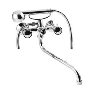 INVENA Vanová baterie MODENA, 30cm, otočný výtok typu S BW-14-F0S-L obraz