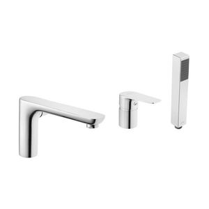 INVENA 3-otvorová vanová baterie DOKOS chrom BW-19-S01-V obraz