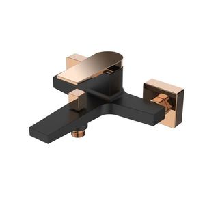 INVENA Vanová baterie MIDNIGHT černá/zlato BW-35-014-V obraz