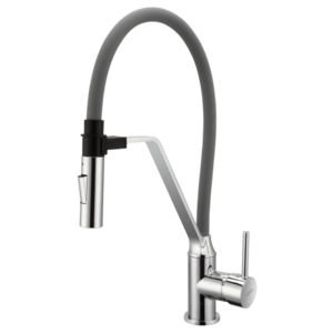 INVENA Dřezová baterie s magnetickým držákem, šedá BZ-30-L05-C obraz
