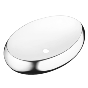 INVENA Umyvadlo na desku FRESCO bílá/chrom CE-31-001-W obraz