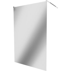 MEXEN/S KIOTO samostatně stojící sprchová zástěna 110 x 200, zrcadlové, chrom 800-110-002-01-50 obraz