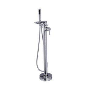 INVENA Volně stojící vanová baterie GLAMOUR Chrom BW-02-W01-V obraz