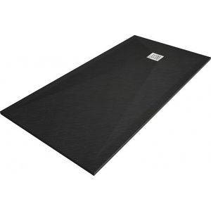 MEXEN Stone+ sprchová vanička obdélníková 180x90, černá 44709018 obraz
