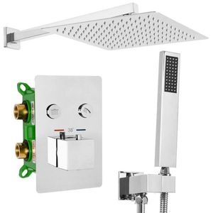 REA Sprchový termostatický set FENIX DAVIS CHROM z termostatem + BOX REA-P6356 obraz