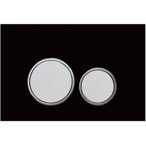 MEXEN Fenix06 černá tlačítka flush /kompatibilní s Geberit Sigma UP300 a UP320/ 600623 obraz