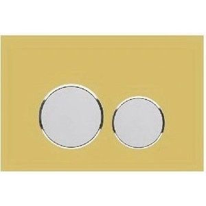 MEXEN FenixTlačítko 06 zlato flush /kompatibilní s Geberit Sigma UP300 a UP320/ 600624 obraz