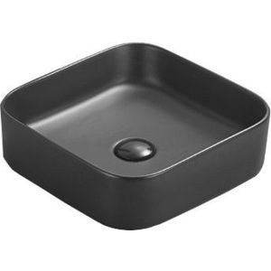 MEXEN Vena umyvadlo na desku 37 x 37, černá mat 22193785 obraz