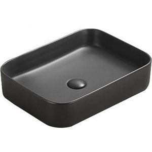 MEXEN Vena umyvadlo na desku 50 x 37, černá mat 22195085 obraz