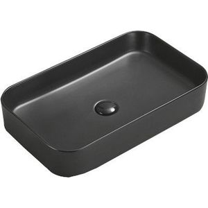 MEXEN Vena umyvadlo na desku 60 x 37, černá mat 22196085 obraz